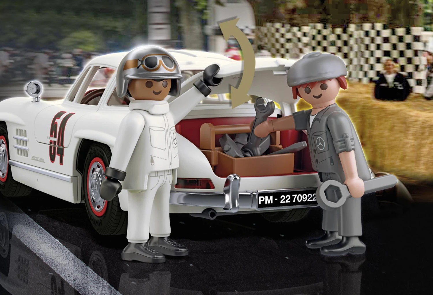 Playmobil Oldtimer - Mercedes-Benz 300 SL 70922 9 Playmobil Oldtimer - Mercedes-Benz 300 SL 70922 – Bild 7