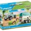 PLAYMOBIL Country 70511 PKW Mit Ponyanhänger, Ab 4 Jahren