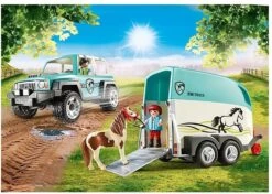 PLAYMOBIL Country 70511 PKW Mit Ponyanhänger, Ab 4 Jahren 7 PLAYMOBIL Country 70511 PKW Mit Ponyanhänger, Ab 4 Jahren -Playmobil Shop playmobil country 70511 pkw mit ponyanhaenger ab 4 jahren 3