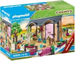 Playmobil Country - Reitunterricht Mit Pferdeboxen 70995