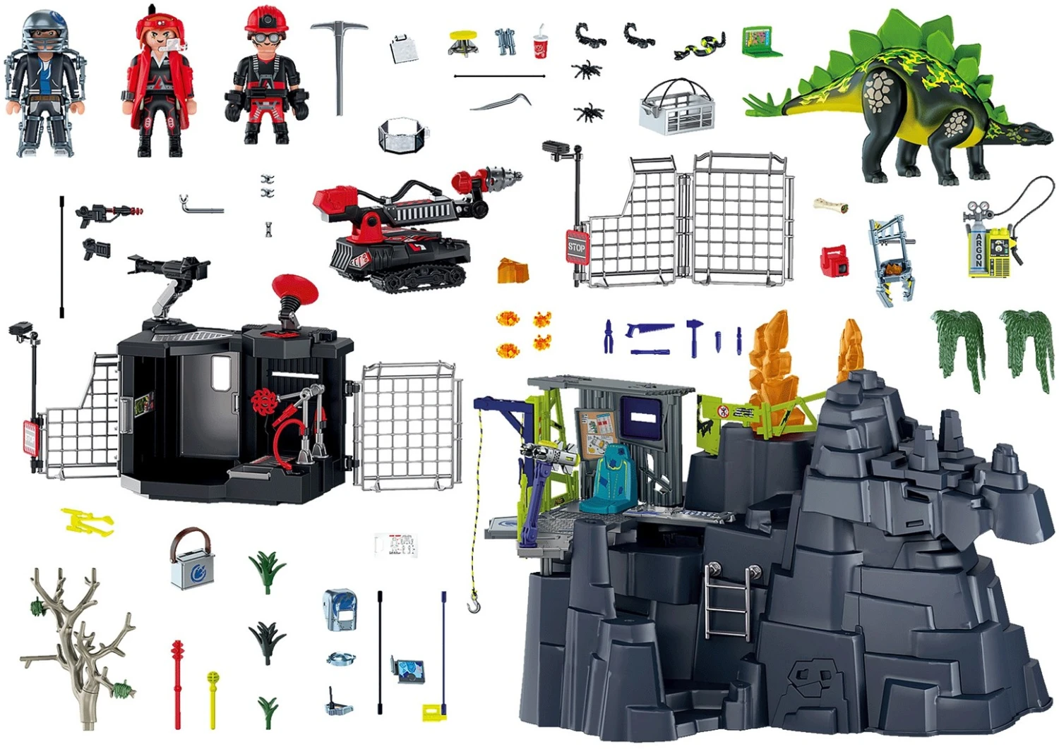 PLAYMOBIL Dino Rise 70623 Dino Rock, Mit Licht-, Sound- Und Vibrationseffekt, Ab 5 Jahren 4 PLAYMOBIL Dino Rise 70623 Dino Rock, Mit Licht-, Sound- Und Vibrationseffekt, Ab 5 Jahren – Bild 2