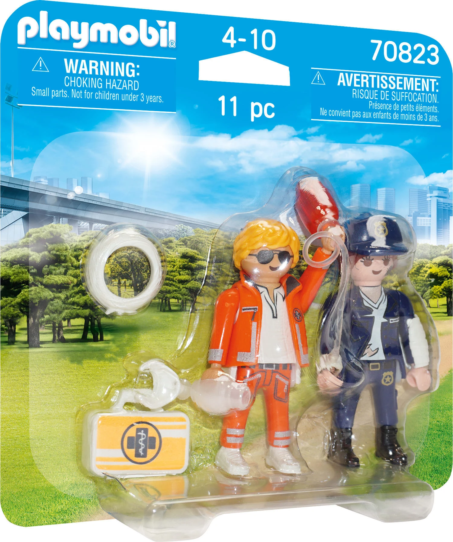 Playmobil DuoPack Notarzt Und Polizistin Für 4-10 Jahren 3 Playmobil DuoPack Notarzt Und Polizistin Für 4-10 Jahren