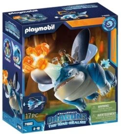 Playmobil How To Train Your Dragon - Dragons: Die Neun Reiche - Plowhorn & D'Angelo 71082