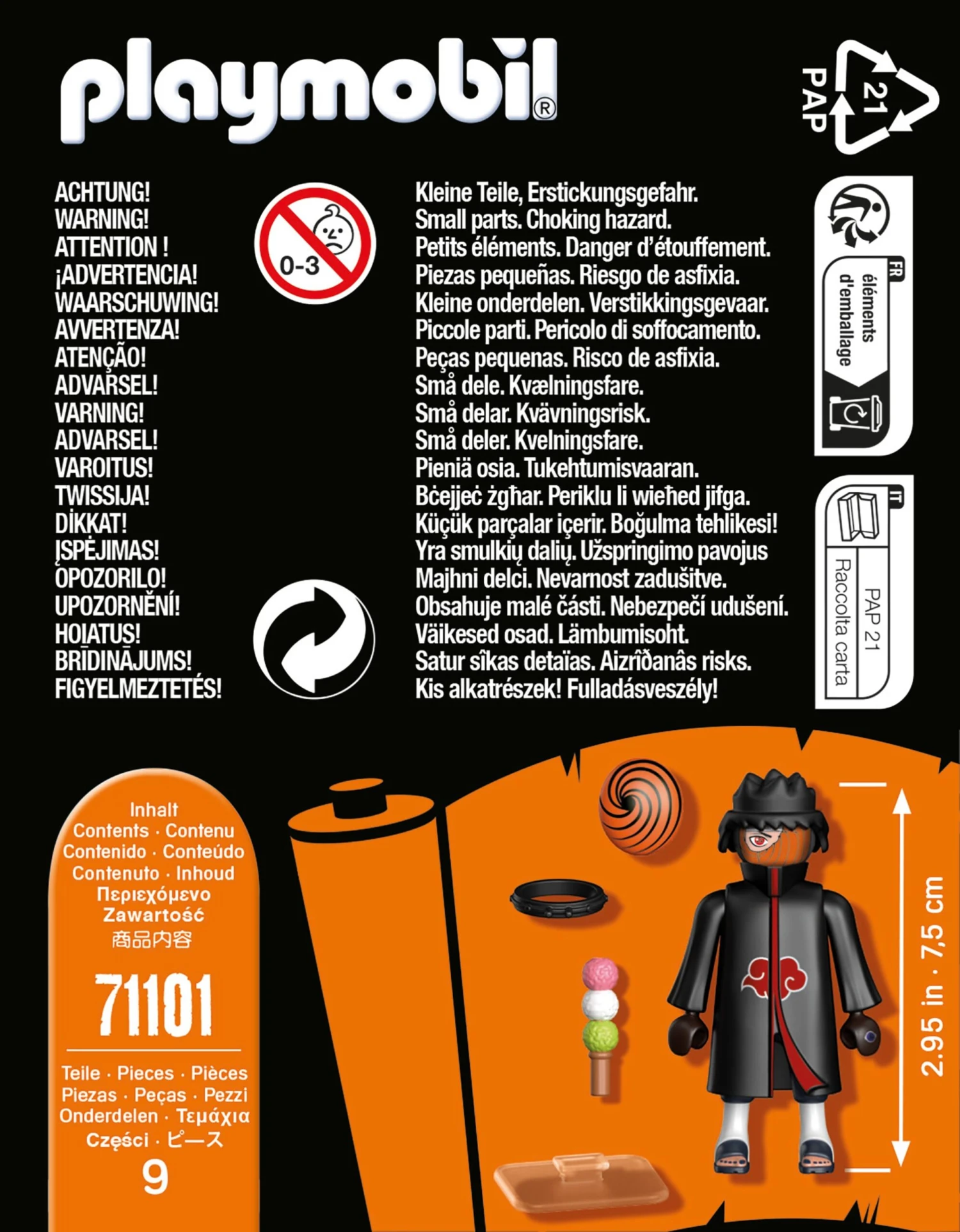 Playmobil Naruto 71101 Tobi Ab 5 Jahren 6 Playmobil Naruto 71101 Tobi Ab 5 Jahren – Bild 4