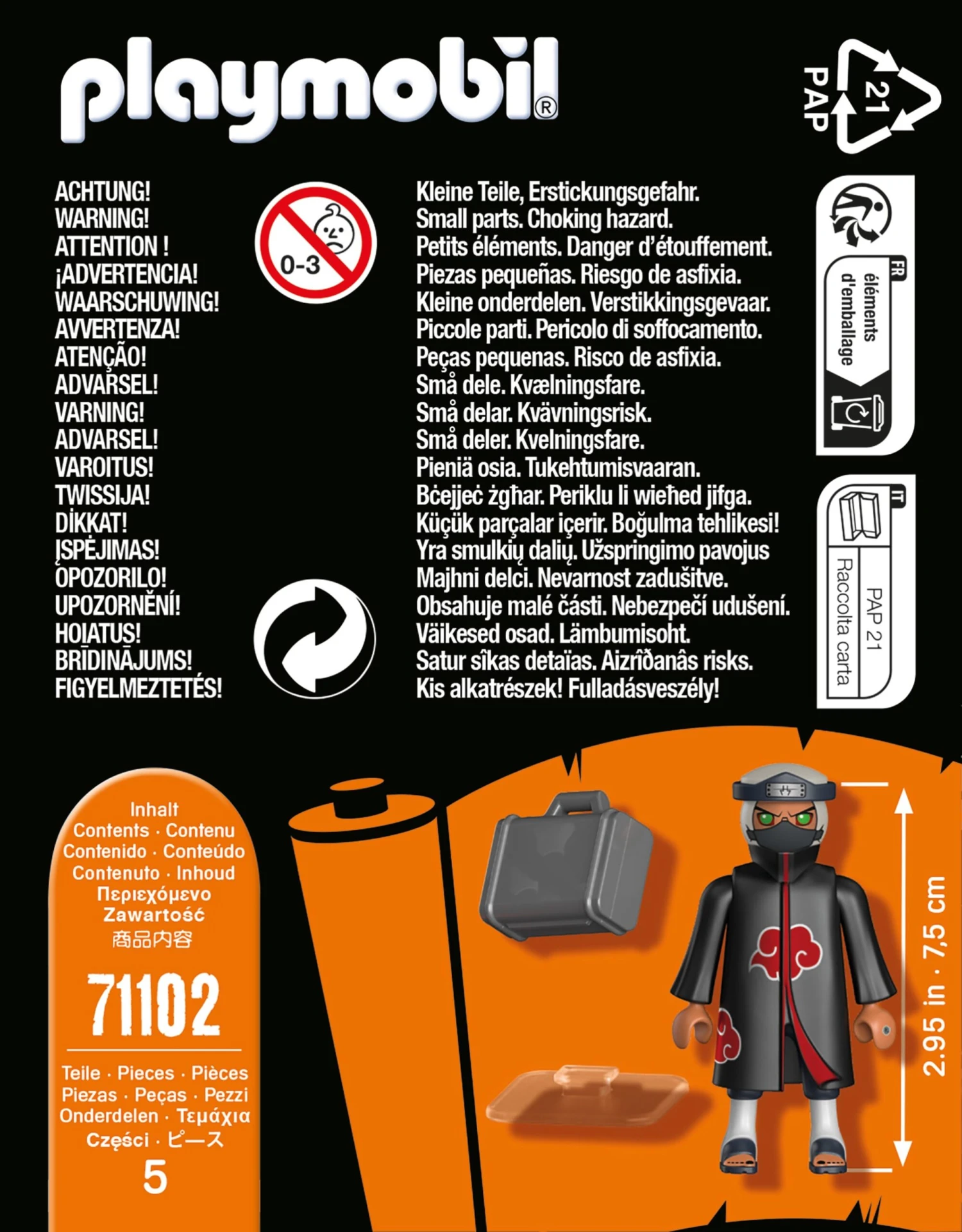 Playmobil Naruto 71102 Kakuzu Ab 5 Jahren 6 Playmobil Naruto 71102 Kakuzu Ab 5 Jahren – Bild 4