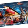 PLAYMOBIL Novelmore 70641 Burnham Raiders Feuerschiff, Schwimmfähig, Ab 4 Jahren