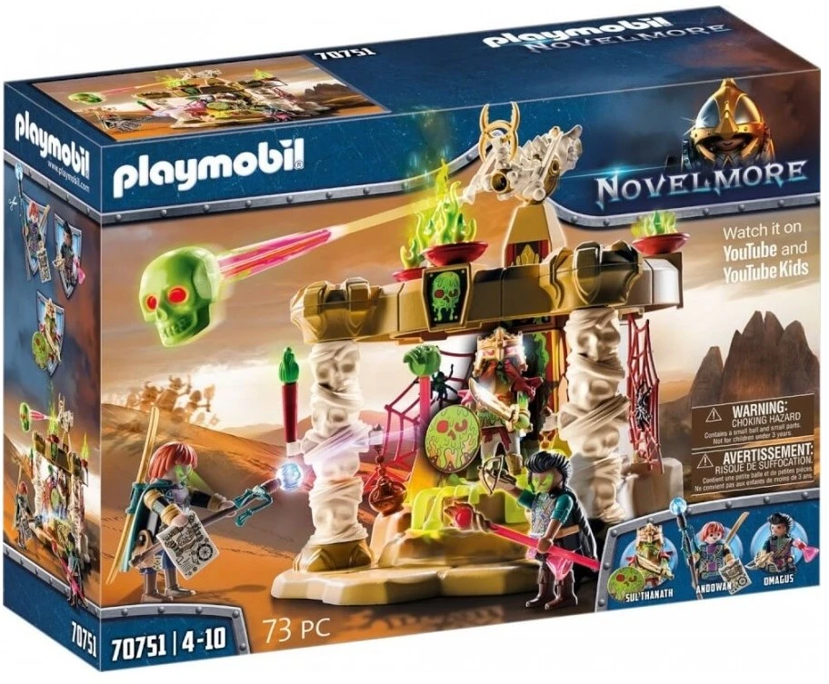 PLAYMOBIL Novelmore 70751 Sal'ahari Sands - Tempel Der Skelettarmee, Mit Lichteffekt, Ab 4 Jahren 4 PLAYMOBIL Novelmore 70751 Sal'ahari Sands - Tempel Der Skelettarmee, Mit Lichteffekt, Ab 4 Jahren – Bild 2