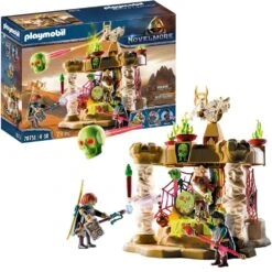 PLAYMOBIL Novelmore 70751 Sal'ahari Sands - Tempel Der Skelettarmee, Mit Lichteffekt, Ab 4 Jahren