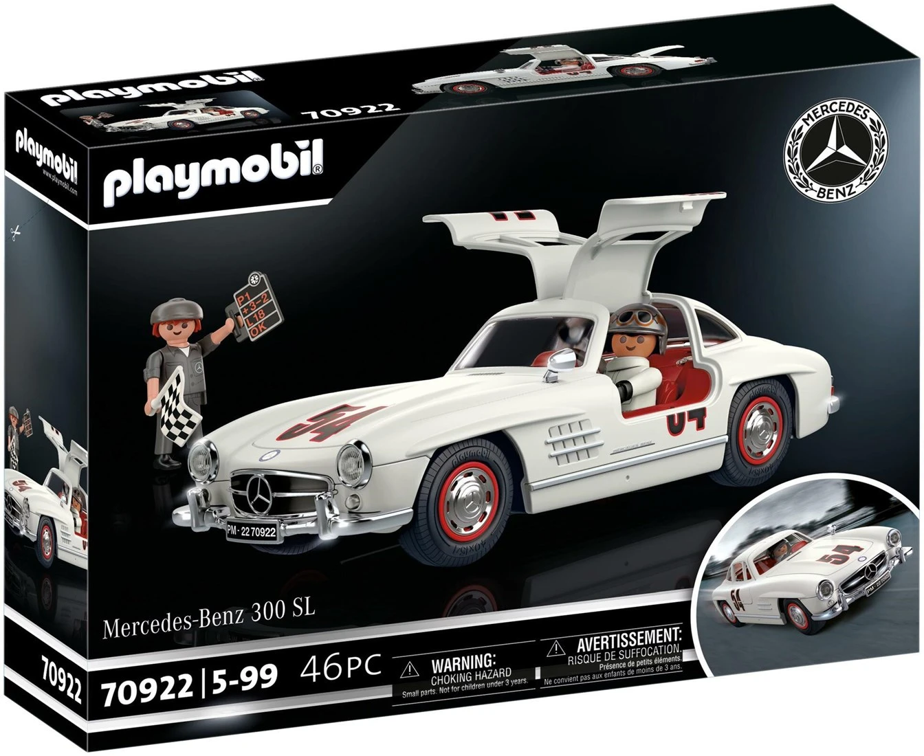 Playmobil Oldtimer - Mercedes-Benz 300 SL 70922 3 Playmobil Oldtimer - Mercedes-Benz 300 SL 70922