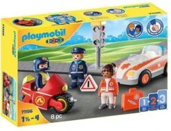 Playmobil PLAYMOBIL 1.2.3 - Helden Des Alltags 71156