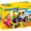 PLAYMOBIL® 1.2.3 70125 Schaufelbagger -Playmobil Shop playmobil playmobil r 1 2 3 70125 schaufelbagger