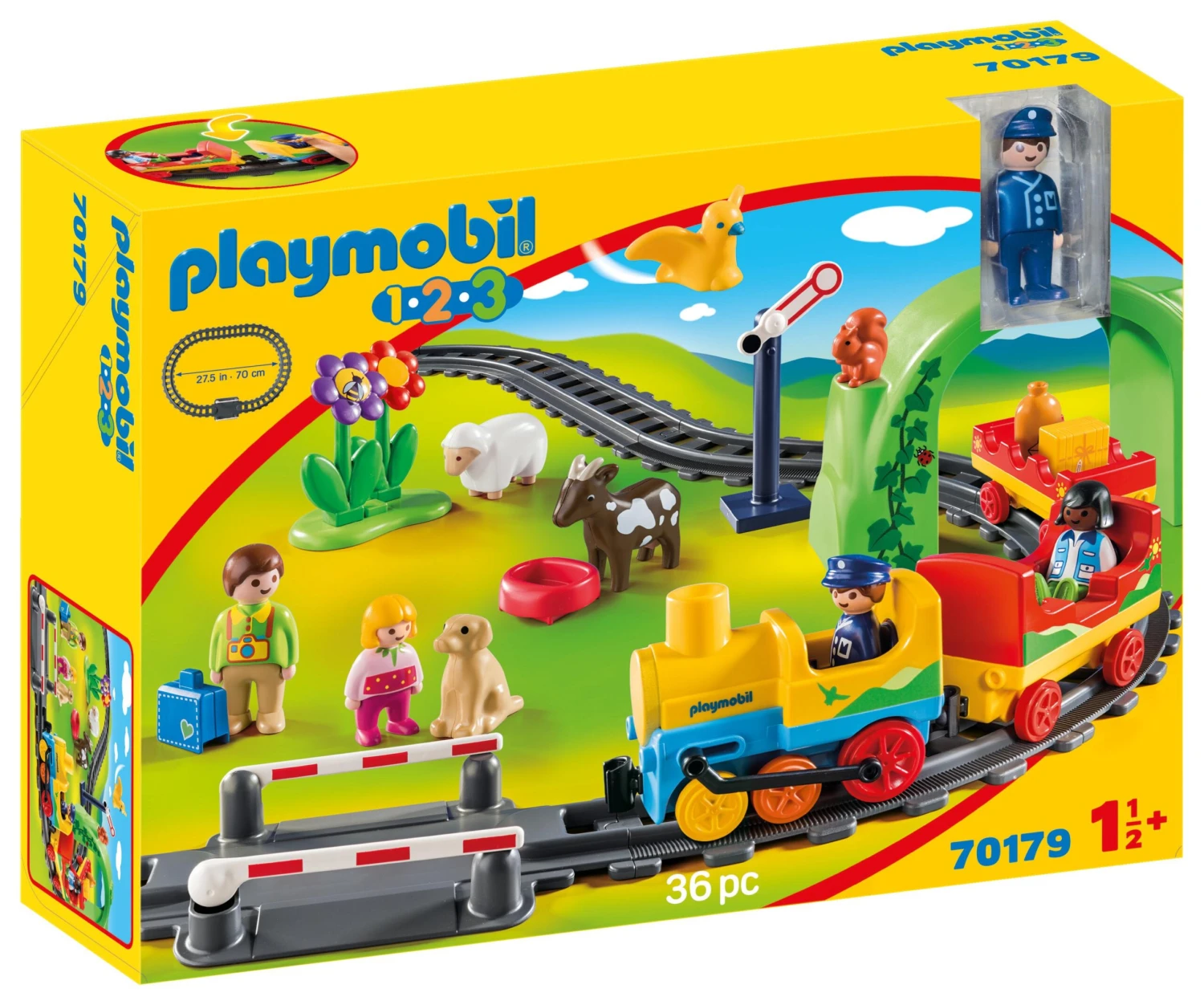 PLAYMOBIL® 1.2.3 70179 Meine Erste Eisenbahn 3 PLAYMOBIL® 1.2.3 70179 Meine Erste Eisenbahn