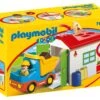 PLAYMOBIL® 1.2.3 70184 LKW Mit Sortiergarage -Playmobil Shop playmobil playmobil r 1 2 3 70184 lkw mit sortiergarage