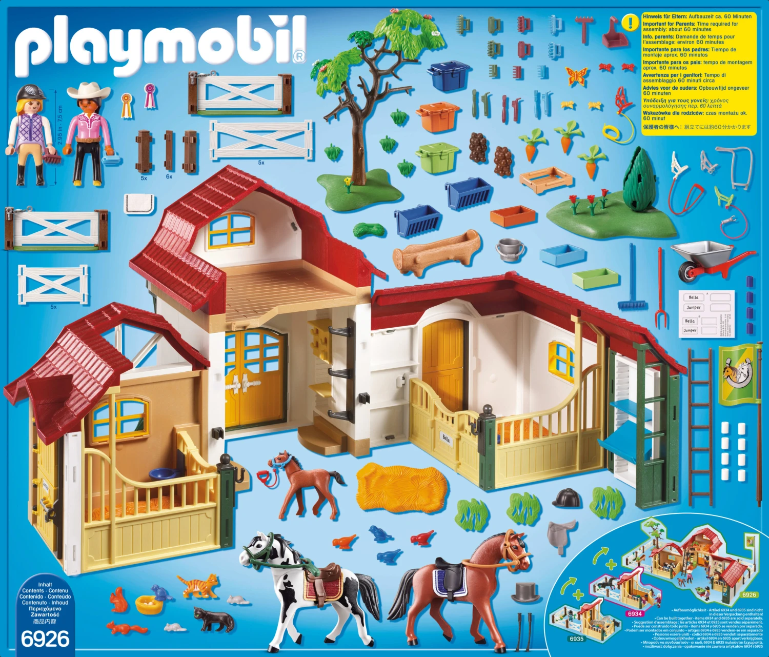 PLAYMOBIL® 6926 Großer Reiterhof 4 PLAYMOBIL® 6926 Großer Reiterhof – Bild 2