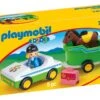 PLAYMOBIL® 70181 PKW Mit Pferdeanhänger 2 PLAYMOBIL® 70181 PKW Mit Pferdeanhänger -Playmobil Shop playmobil playmobil r 70181 pkw mit pferdeanhanger