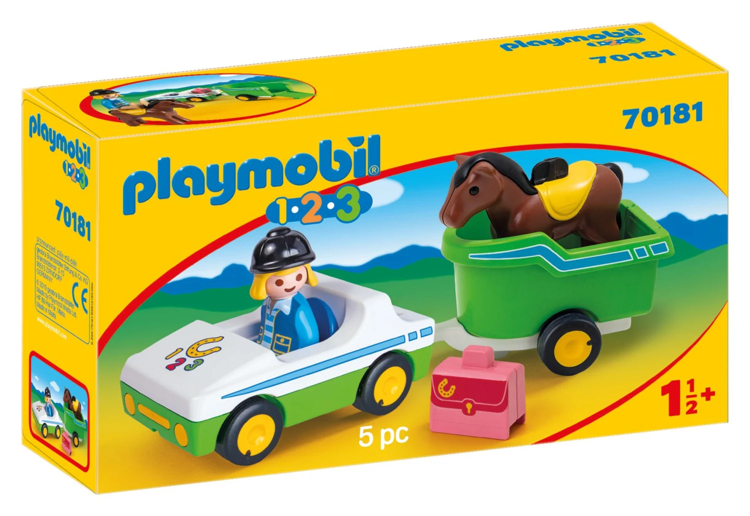 PLAYMOBIL® 70181 PKW Mit Pferdeanhänger 3 PLAYMOBIL® 70181 PKW Mit Pferdeanhänger