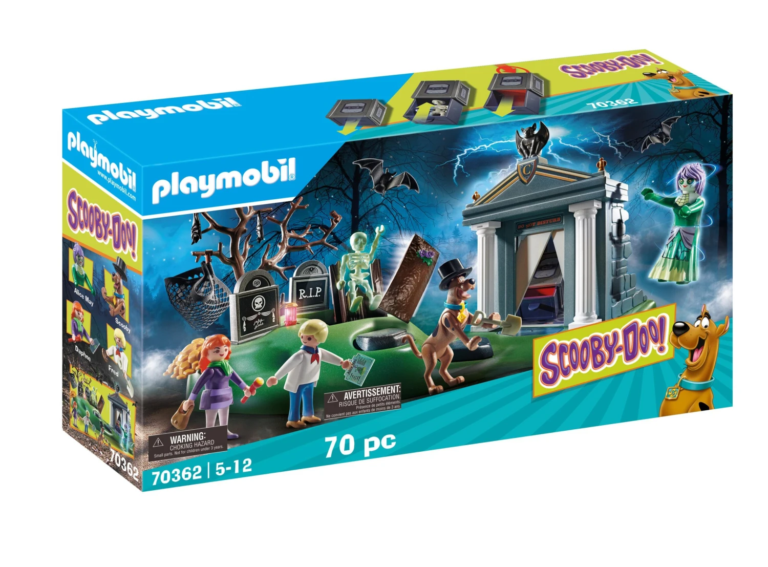 PLAYMOBIL® 70362 SCOOBY-DOO! Abenteuer Auf Dem Friedhof 3 PLAYMOBIL® 70362 SCOOBY-DOO! Abenteuer Auf Dem Friedhof