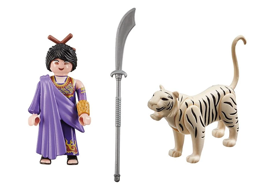 PLAYMOBIL® 70382 Asiakämpferin Mit Tiger 4 PLAYMOBIL® 70382 Asiakämpferin Mit Tiger – Bild 2