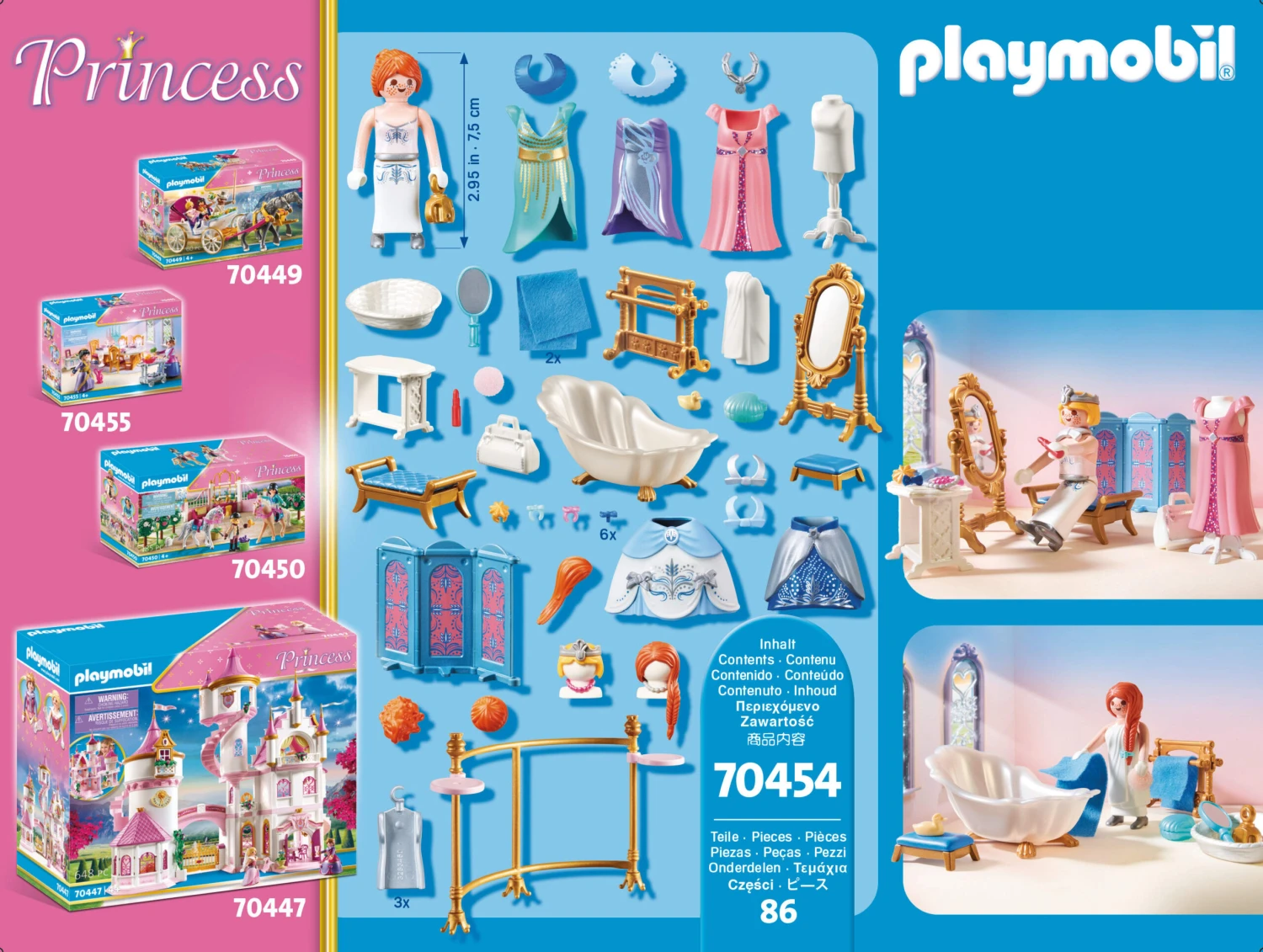 PLAYMOBIL® 70454 Ankleidezimmer Mit Badewanne 4 PLAYMOBIL® 70454 Ankleidezimmer Mit Badewanne – Bild 2