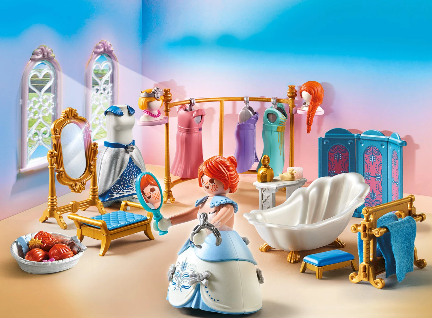 PLAYMOBIL® 70454 Ankleidezimmer Mit Badewanne 5 PLAYMOBIL® 70454 Ankleidezimmer Mit Badewanne – Bild 3