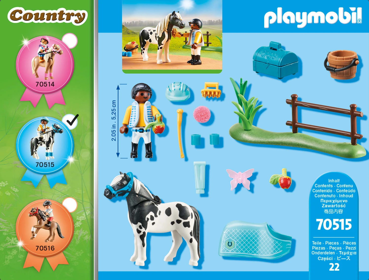 PLAYMOBIL® 70515 Sammelpony Lewitzer 5 PLAYMOBIL® 70515 Sammelpony Lewitzer – Bild 3