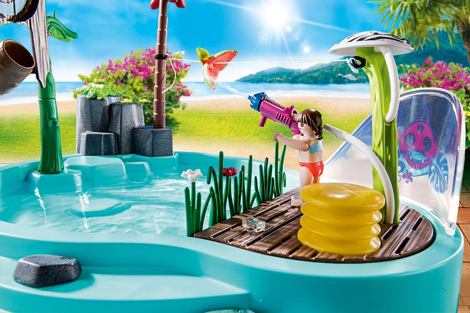 PLAYMOBIL® 70610 Spaßbecken Mit Wasserspritze 4 PLAYMOBIL® 70610 Spaßbecken Mit Wasserspritze – Bild 2