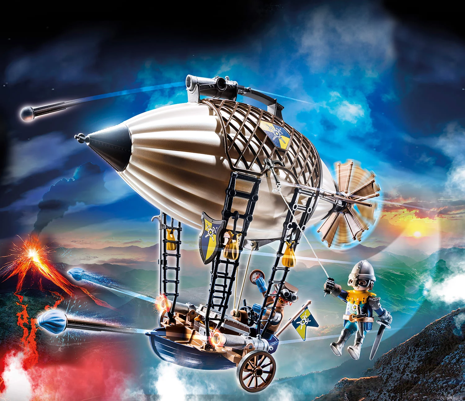 PLAYMOBIL® 70642 Novelmore Darios Zeppelin 4 PLAYMOBIL® 70642 Novelmore Darios Zeppelin – Bild 2