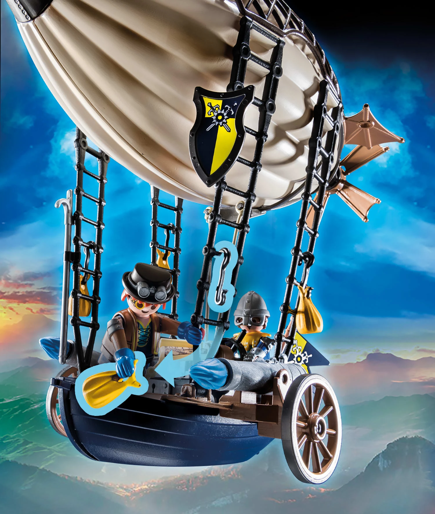 PLAYMOBIL® 70642 Novelmore Darios Zeppelin 7 PLAYMOBIL® 70642 Novelmore Darios Zeppelin – Bild 5