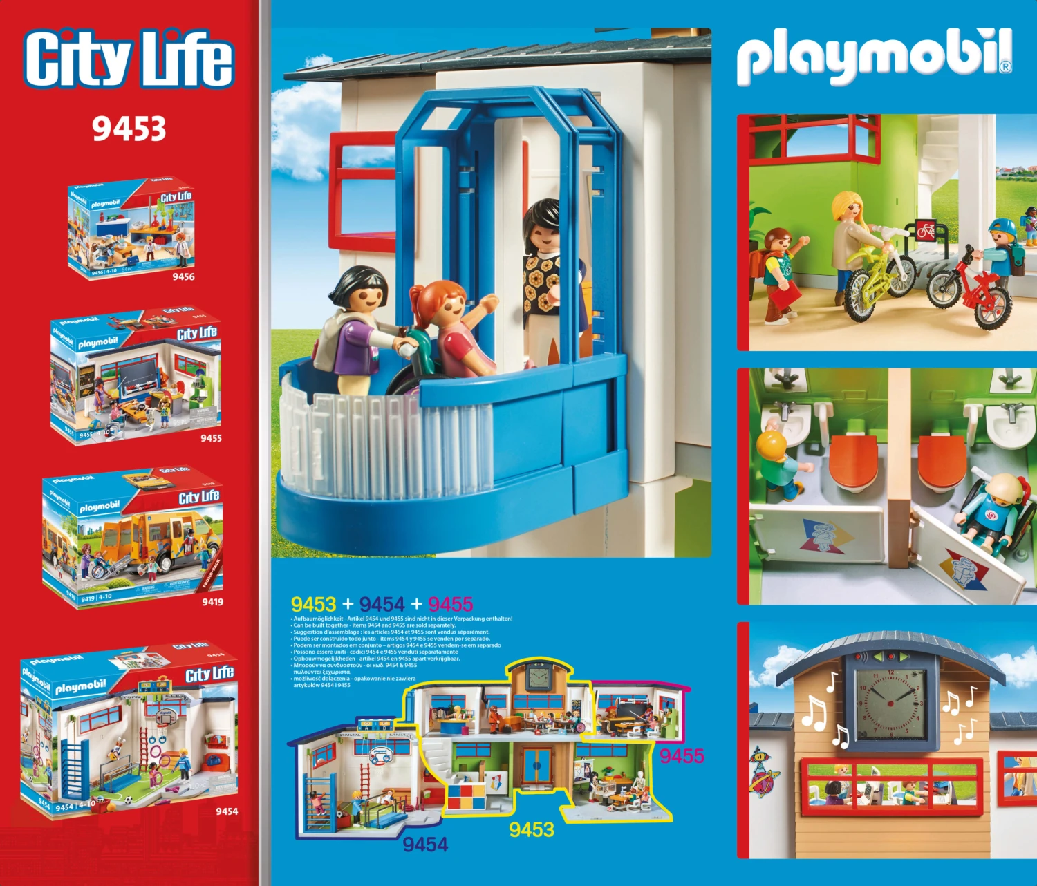 PLAYMOBIL® 9453 Große Schule Mit Einrichtung 4 PLAYMOBIL® 9453 Große Schule Mit Einrichtung – Bild 2