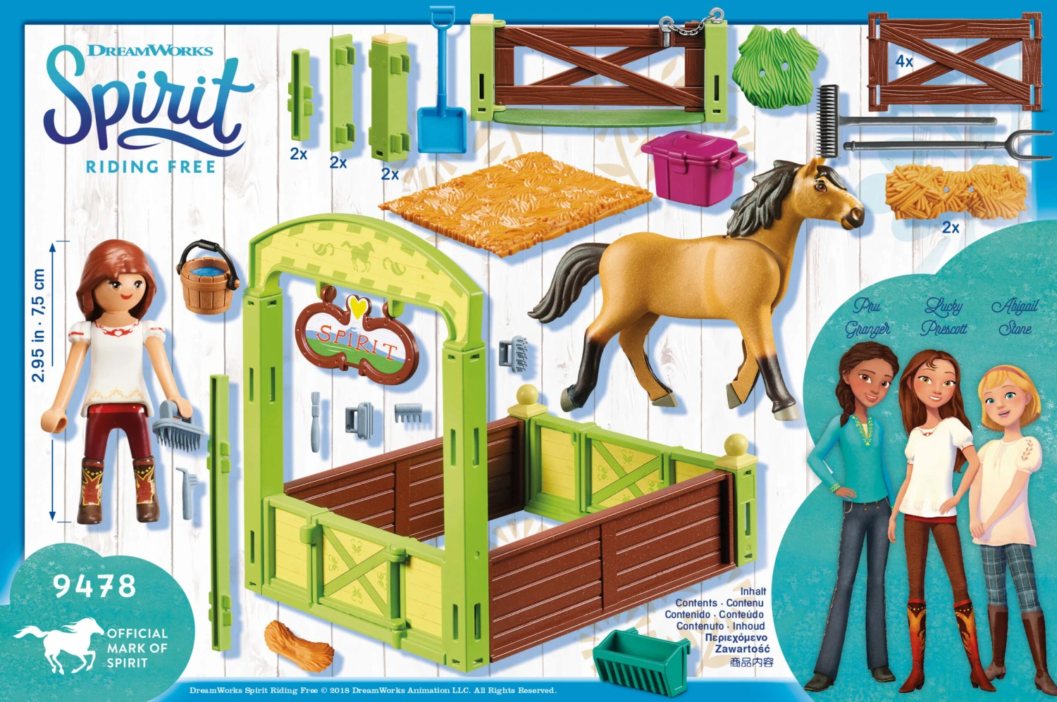 PLAYMOBIL® 9478 Pferdebox Lucky & Spirit 4 PLAYMOBIL® 9478 Pferdebox Lucky & Spirit – Bild 2
