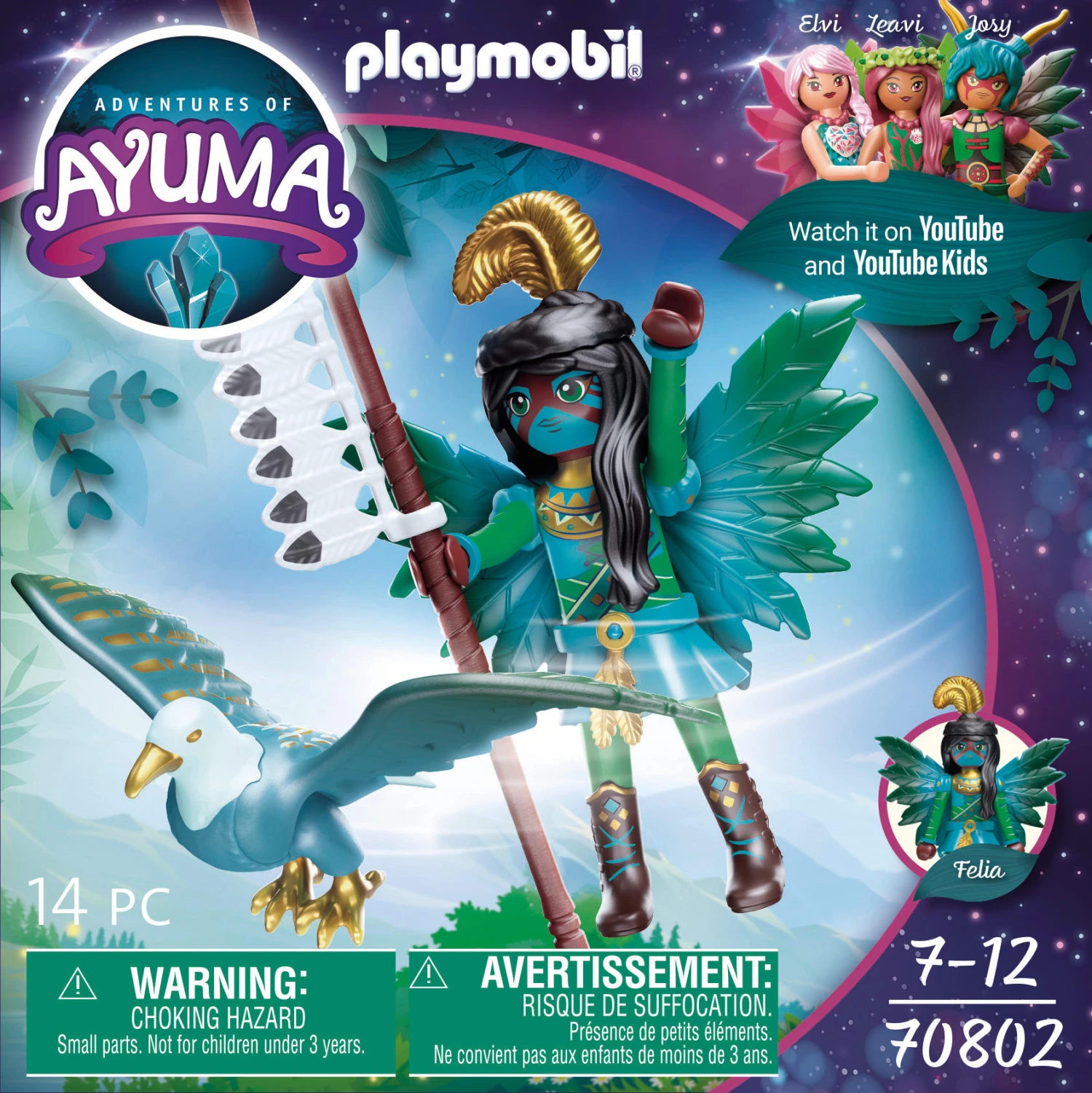 PLAYMOBIL® Adventures Of Ayuma 70802 Knight Fairy Mit Seelentier 4 PLAYMOBIL® Adventures Of Ayuma 70802 Knight Fairy Mit Seelentier – Bild 2