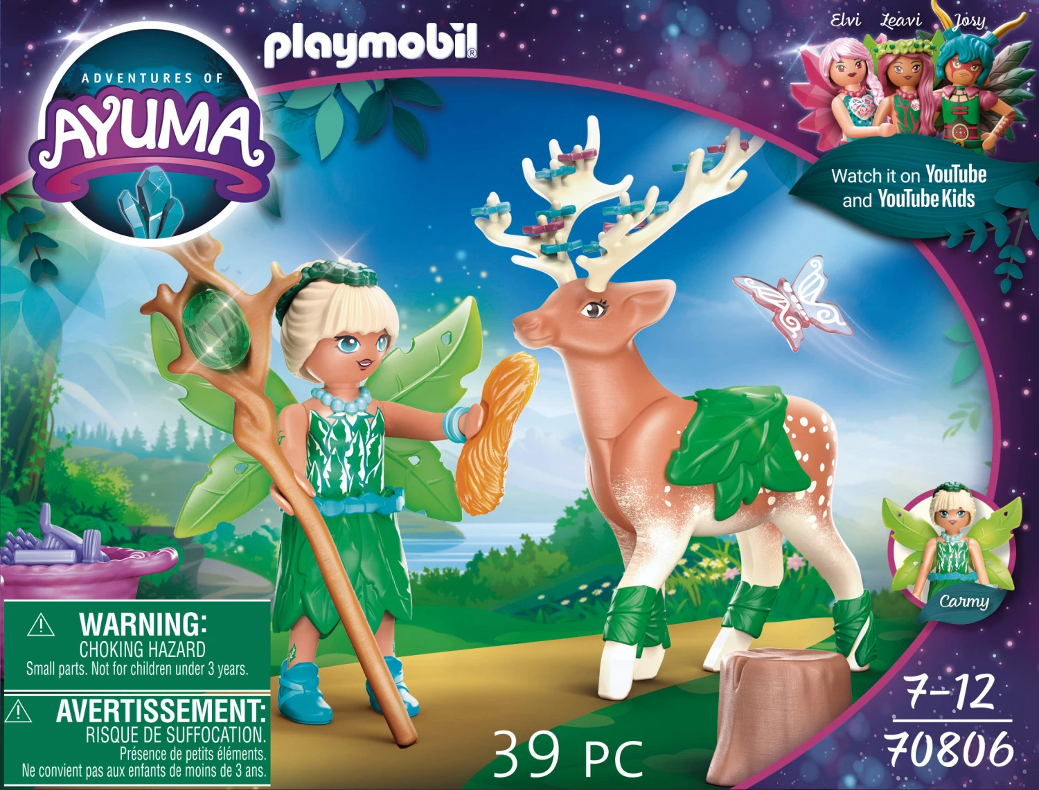 PLAYMOBIL® Adventures Of Ayuma 70806 Forest Fairy Mit Seelentier 4 PLAYMOBIL® Adventures Of Ayuma 70806 Forest Fairy Mit Seelentier – Bild 2