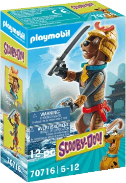 PLAYMOBIL SCOOBY-DOO! 70716 Sammelfigur Samurai, Ab 5 Jahren