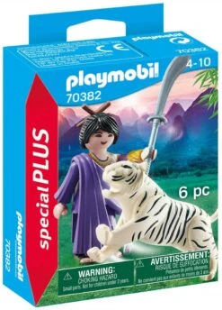 PLAYMOBIL Special Plus 70382 Ninja Krieger Mit Tiger, Ab 4 Jahren