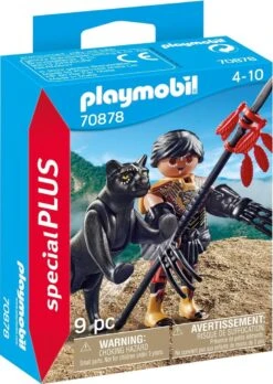 Playmobil Special Plus Warrior Mit Panther - 70878