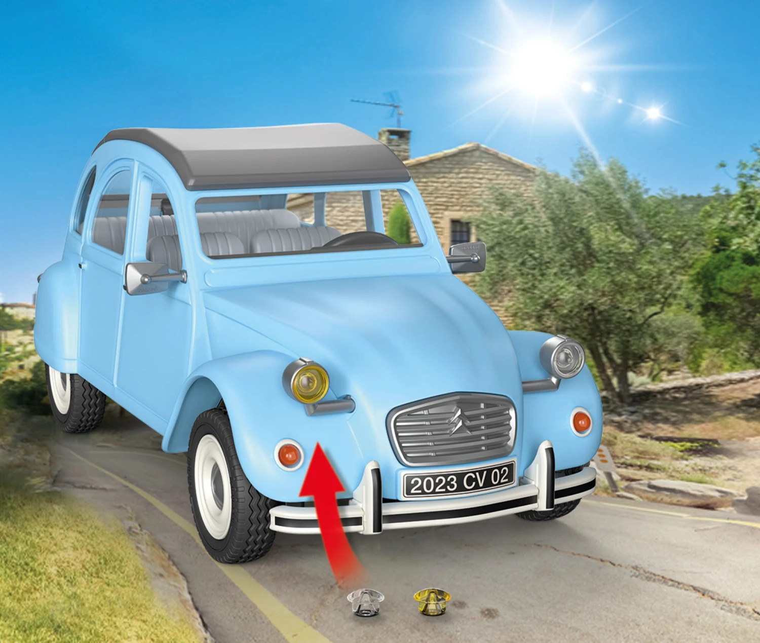 Playmobil Spielzeugauto Citroën 2CV Ab 5 Jahren 10 Playmobil Spielzeugauto Citroën 2CV Ab 5 Jahren – Bild 8