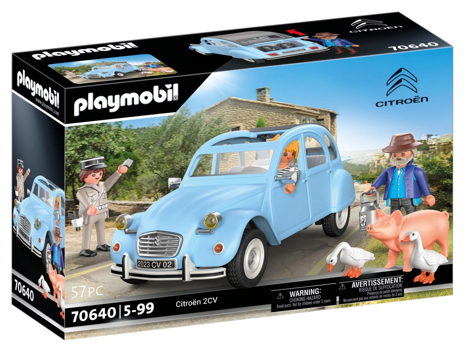 Playmobil Spielzeugauto Citroën 2CV Ab 5 Jahren 3 Playmobil Spielzeugauto Citroën 2CV Ab 5 Jahren