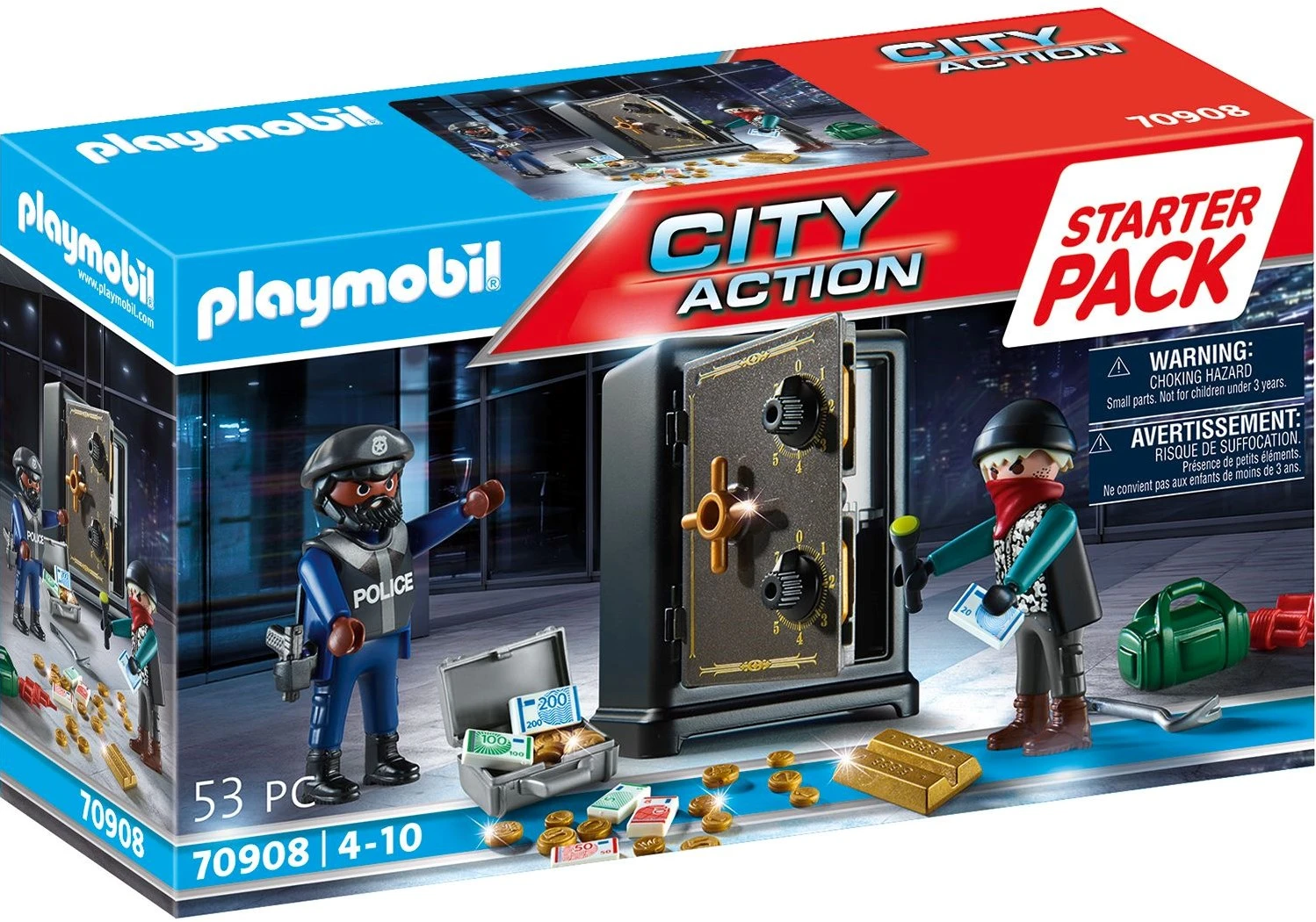 Playmobil Starter Packs - Starter Pack Safeknacker 70908 3 Playmobil Starter Packs - Starter Pack Safeknacker 70908