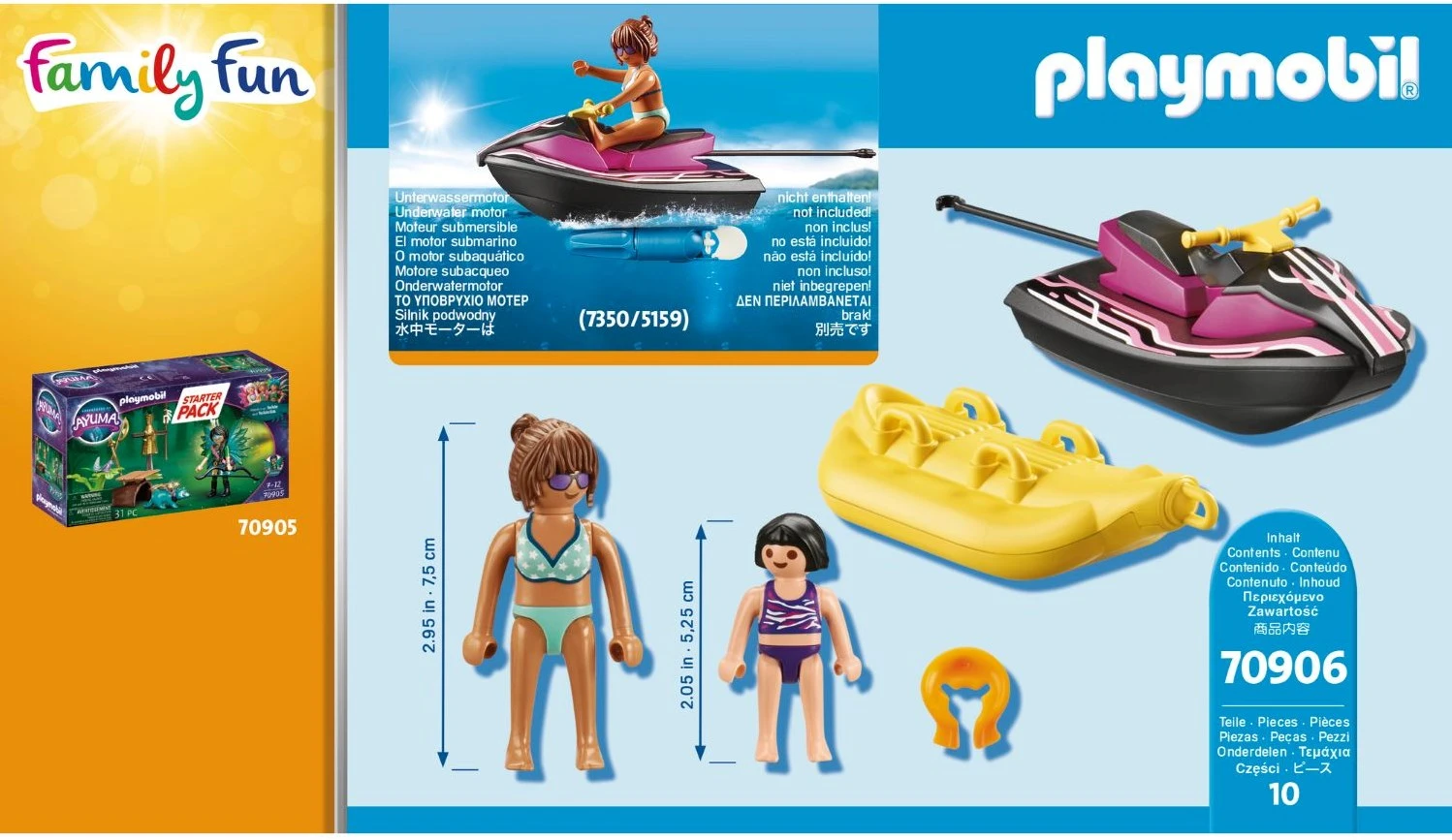 Playmobil Starter Packs - Starter Pack Wasserfahrzeuge Mit Bananenboot 70906 5 Playmobil Starter Packs - Starter Pack Wasserfahrzeuge Mit Bananenboot 70906 – Bild 3